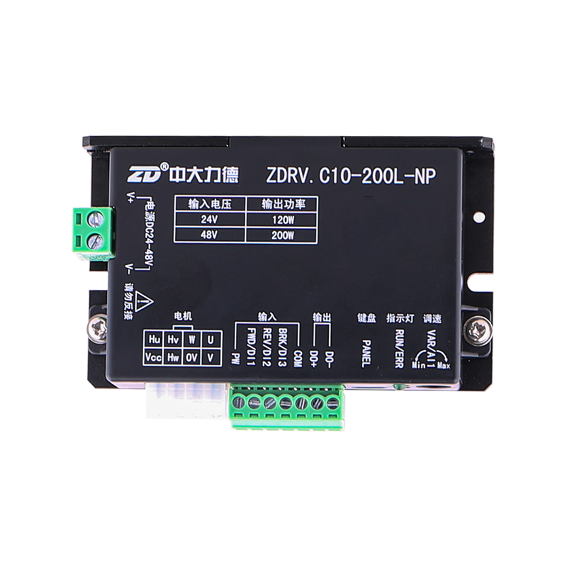 ZDRV. C10-200L-NP Low Voltage Brushless Driver